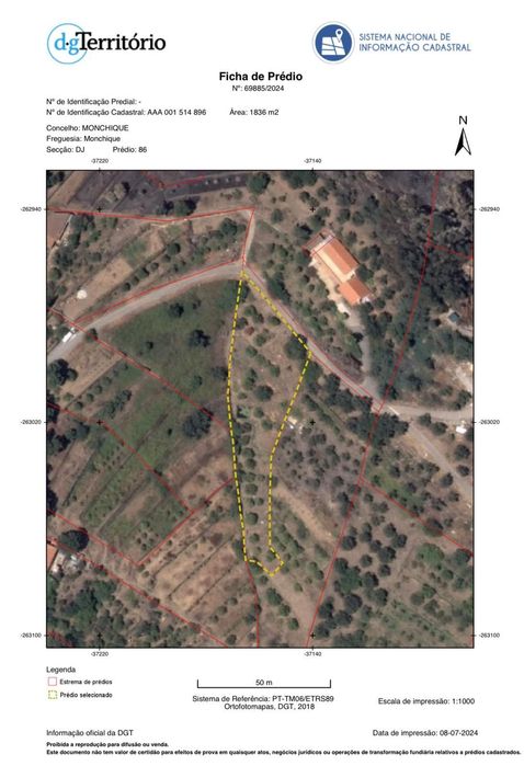 Land for sale in Monchique