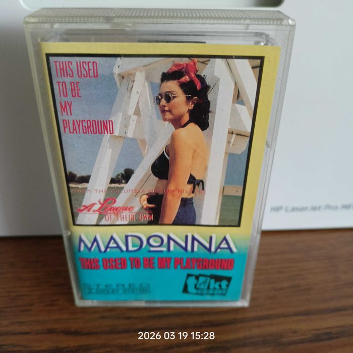 Kaseta: Madonna «This Used To Be My Playground»