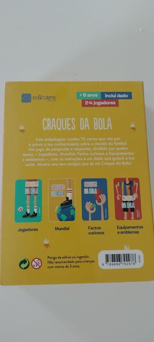 Cartas Craques da bola