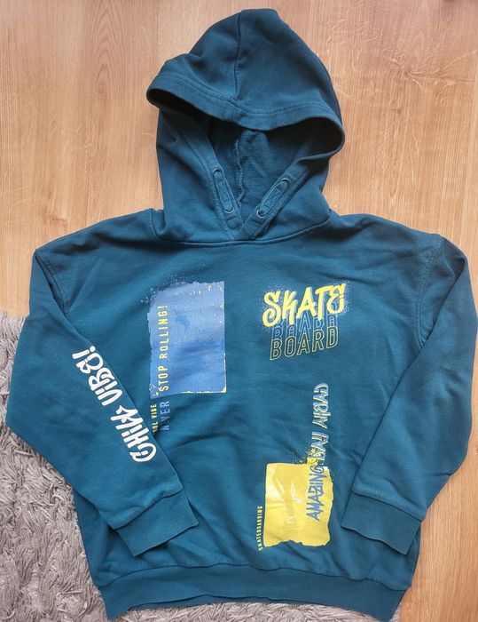 Bluza chłopięca z kapturem 146/152