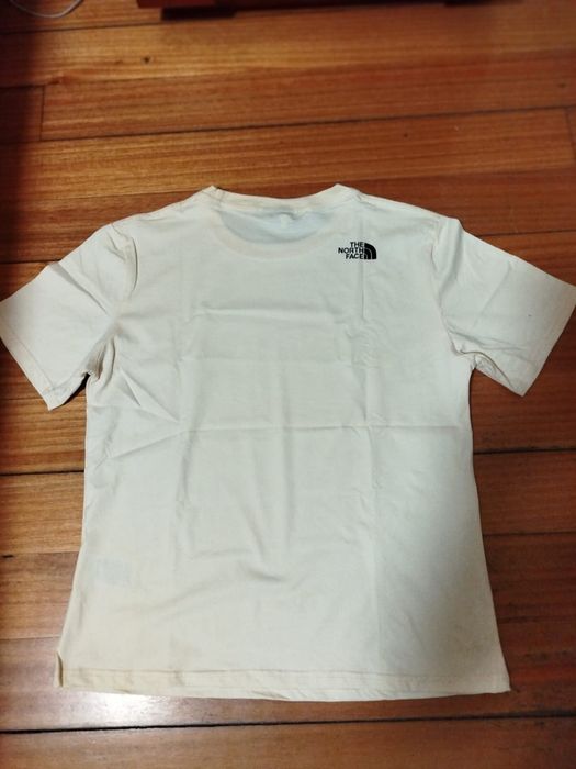 T-shirt The North Face Bege (Logótipo Bandana) – Tamanho M