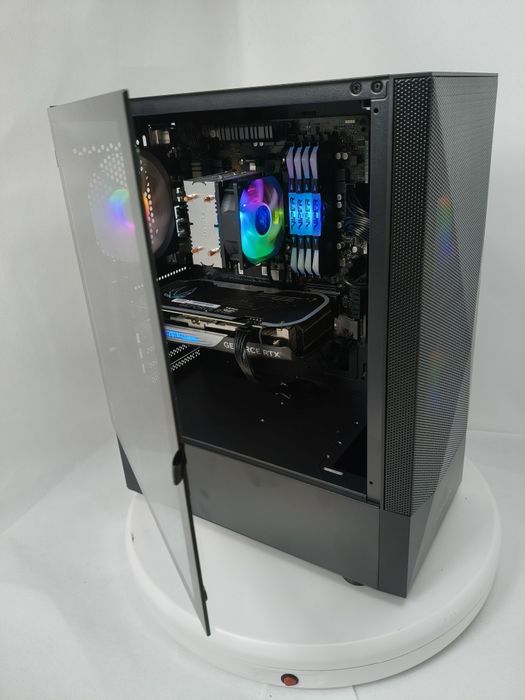 Komputer Gamingowy Ryzen 7 5700, RTX 4060 Ti, 32 GB,SSD,Win 11 Pro