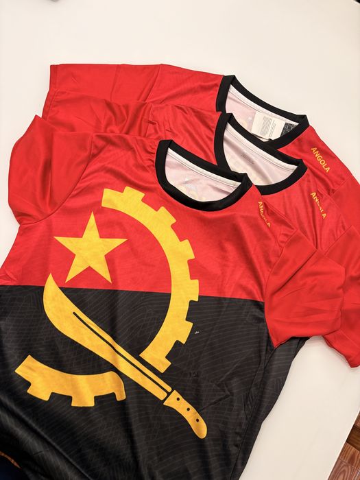 t-shirts de Angola disponiveis