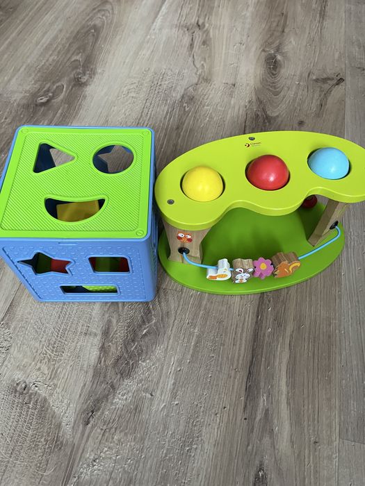 Wielofunkcyjna wbijanka- przebijanka + kostka edukacyjna