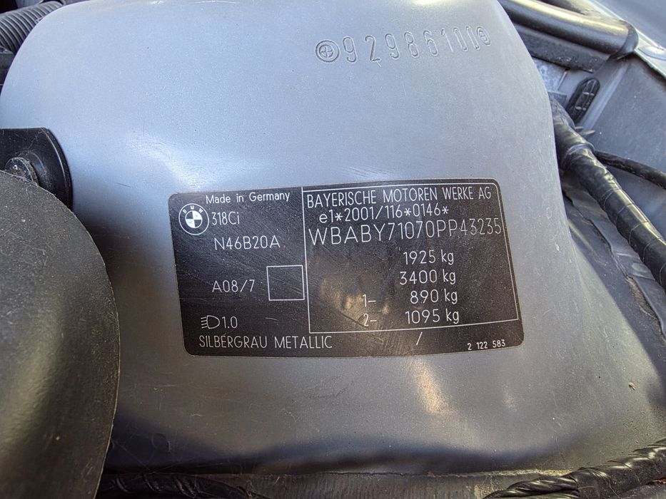 BMW E46 Cabrio/ Кабріолет