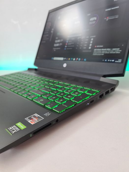 ‼️Gamingowe laptop HP RTX 3050 6-rdzeni 430 godzin‼️