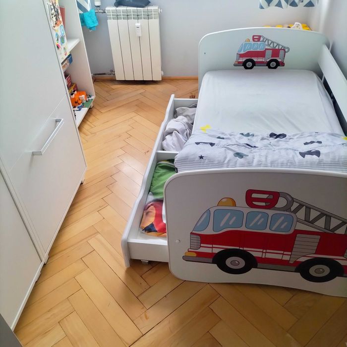 łóżko dziecięce białe