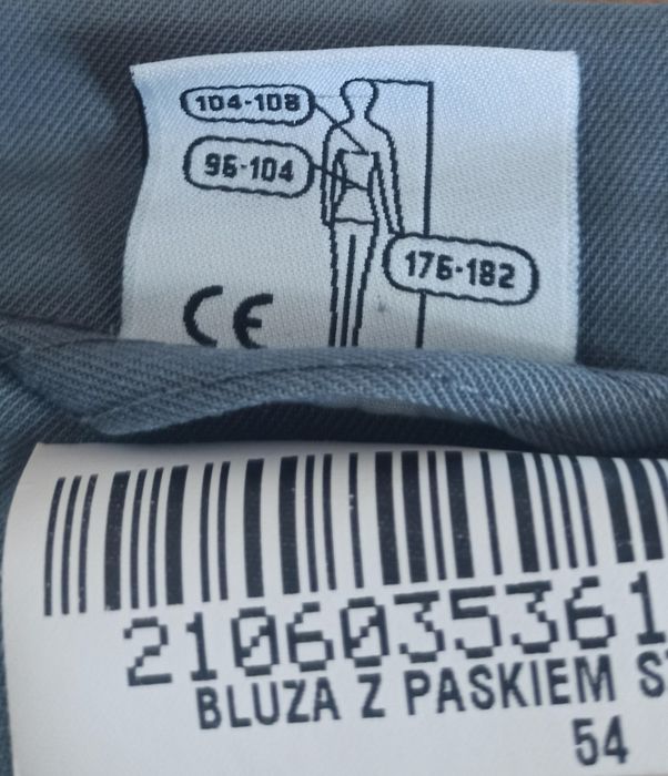 Bluza robocza Kegel Błażusiak rozm. 54 L/XL. Nowa!