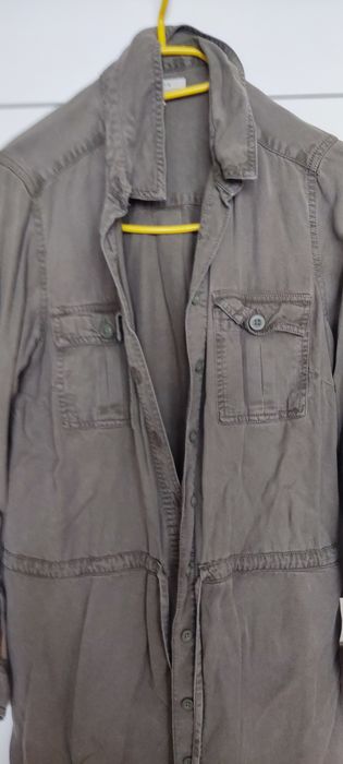 Sukienka khaki szmizjerka r.40/L