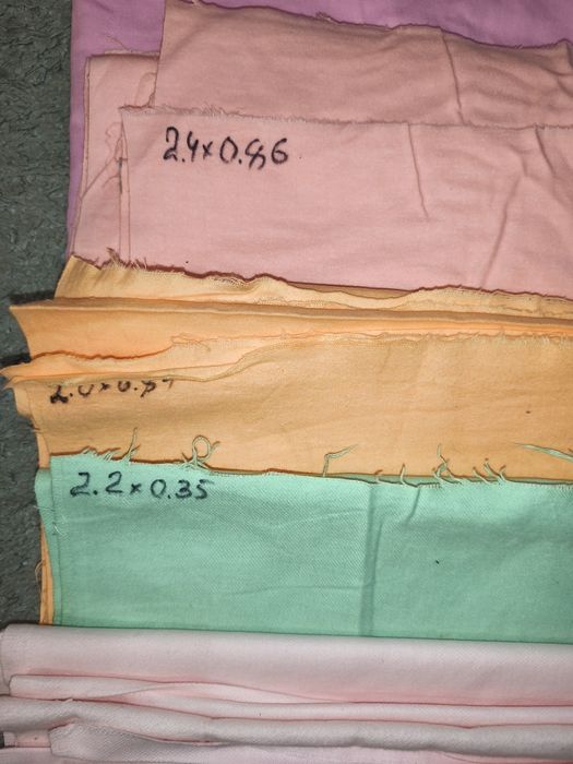 Отрезы байки и фланели времён Союза