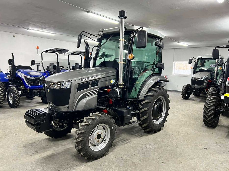 Мінітрактор СКАУТ ТY-404С КАБІНА на 50 шасі Гарантія 2 р