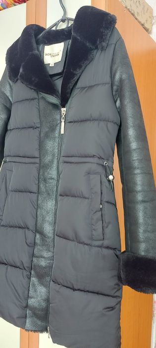 Зимняя куртка-дубленка