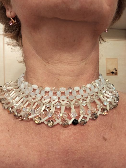 Sztuczna biżuteria Kolia z koralików