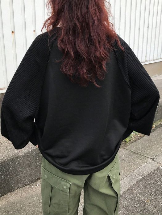 Bluza Oversize Luźna Czarna Casual Friful L 40