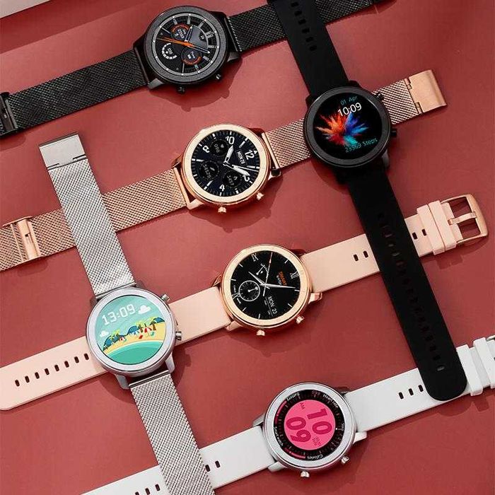 SmartWatch DT89 tętno, ciśnienie, O2 EKG PL IP68.