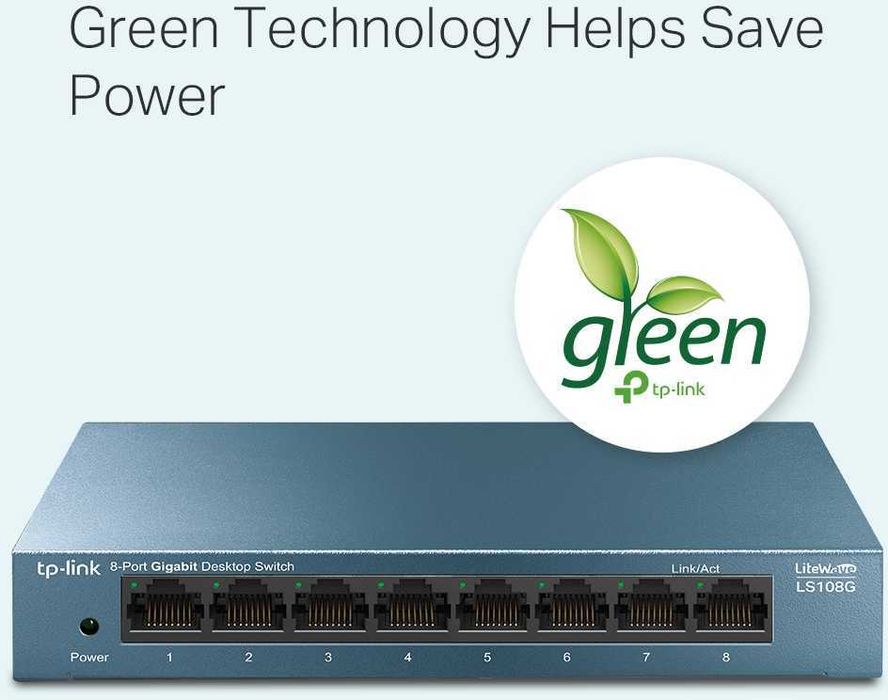 Комутатор TP-Link LS108G Гігабітний Свіч Свич
