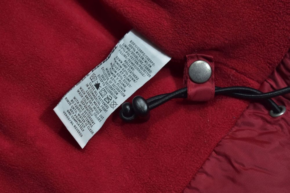 Tommy Hilfiger Czerwona Ocieplana Puchowa Kamizelka Męska S