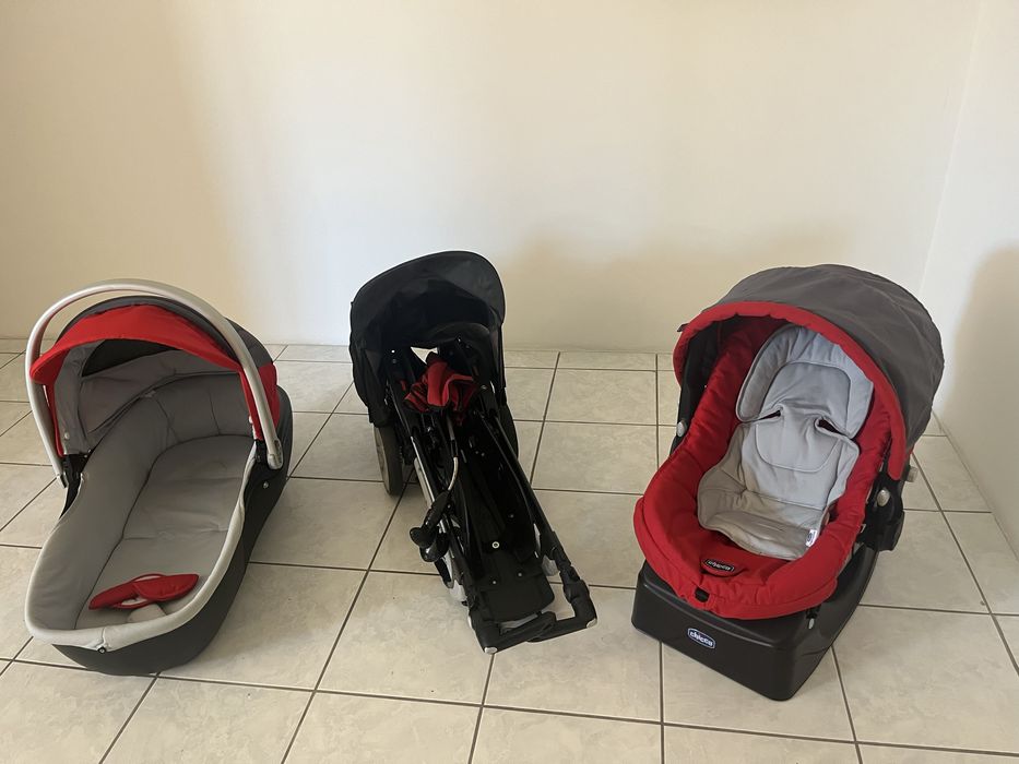 Trio Chicco em muito bom estado.