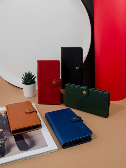 Шкіряний чохол книжка різні моделі кожаный чехол книжка Xiaomi Note 14