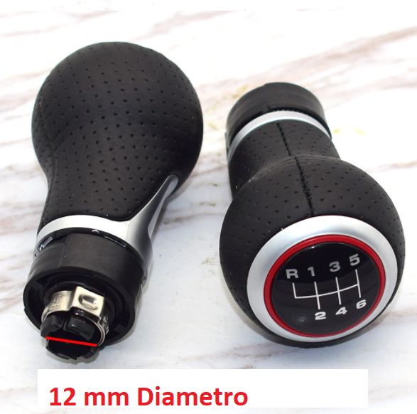 Manete Moca velocidades Audi A4 B6 B7 B8 / A5/ A3 s line (PELE)