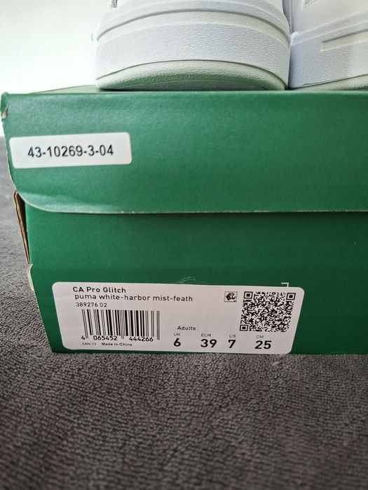 Sneakersy puma białe nowe 39