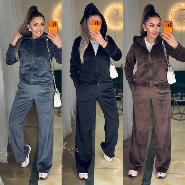 Супер ціна! Щільний велюровий костюм двійка