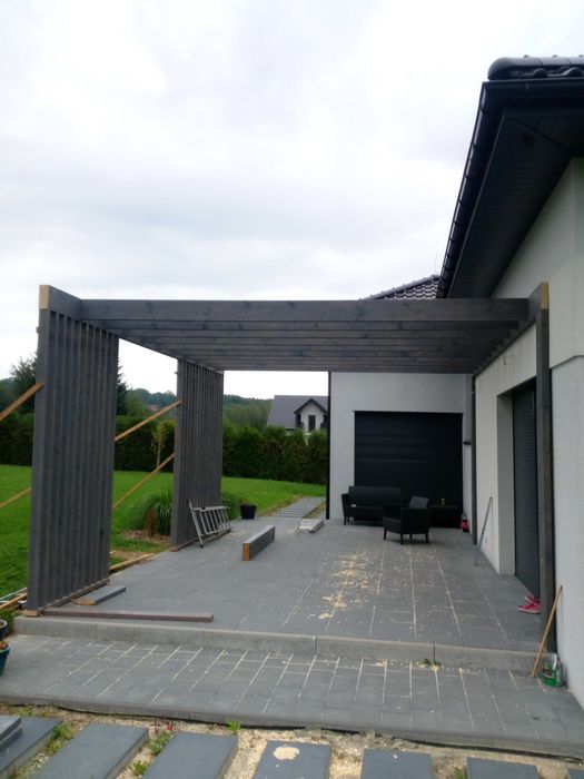 tarasy drewniane, podesty