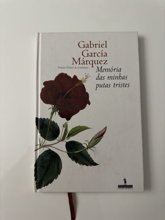 Livro  “ Memórias das minhas putas tristes” Gabriel García Márquez