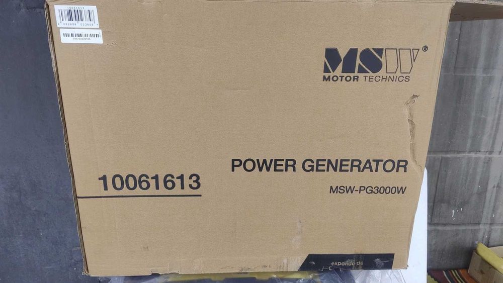 Генератор бензин-газ MSW-PG3000W