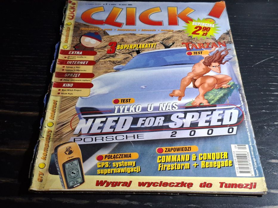 Czasopismo Click! Numer 5 ( 2 marca - 16 marca ) 2000
