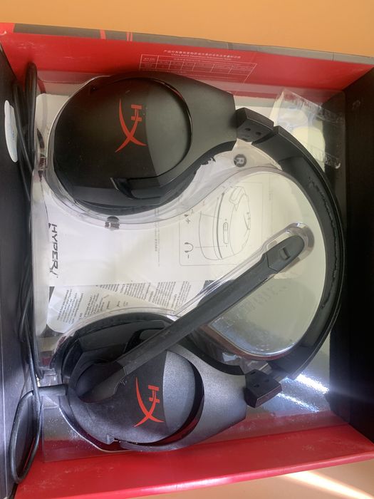 Наушники HyperX Cloud Stinger (HX-HSCS-BK) Навушники геймерські