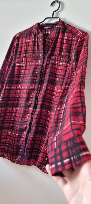 Damska koszula w krate