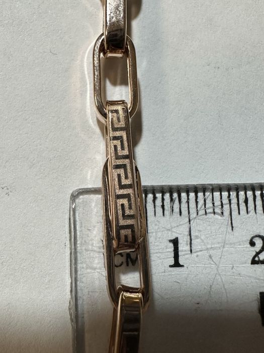 Ланцюг чоловічий Греція1, 55-60см 55см(7.89-17г); золото 585 проба