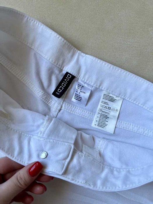 Білі шорти h&m hm белые шорты