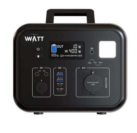 Портативна зарядна станція V-WATT 600 W