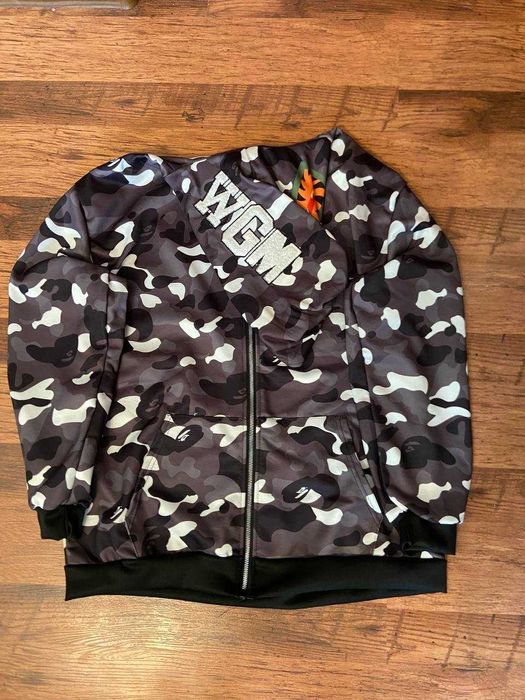 ‼️РОЗПРОДАЖ‼️ СІРА худі бейп, зіпка Bape Shark, бейп топ якість