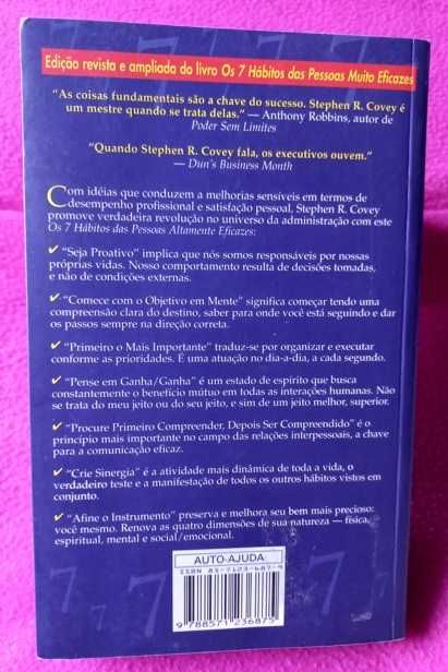 Os 7 Hábitos das Pessoas Altamente Eficazes - Stephen R. Covey