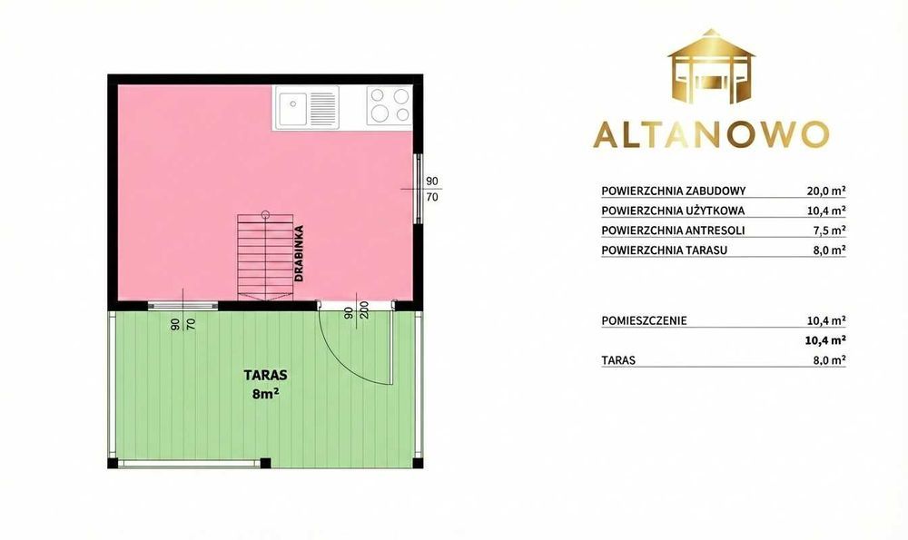 Domek letniskowy bez pozwolenia do 35m2 drewniany | montaż | producent