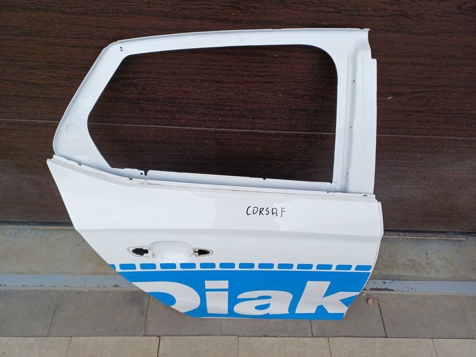 drzwi prawe tylne opel corsa f