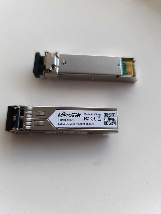 Оптичний модуль MikroTik SFP 1.25G MM 550m 850nm (S-85DLC05D)