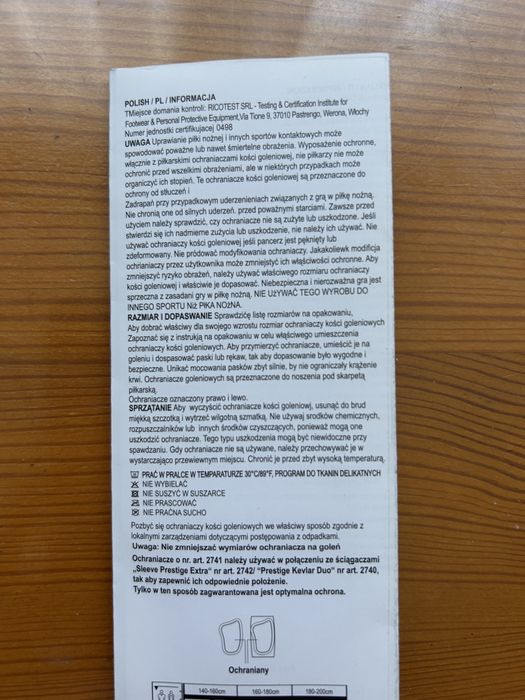 Nowe JAKO KEVLAR ochraniacze na piszczele piłka nożna