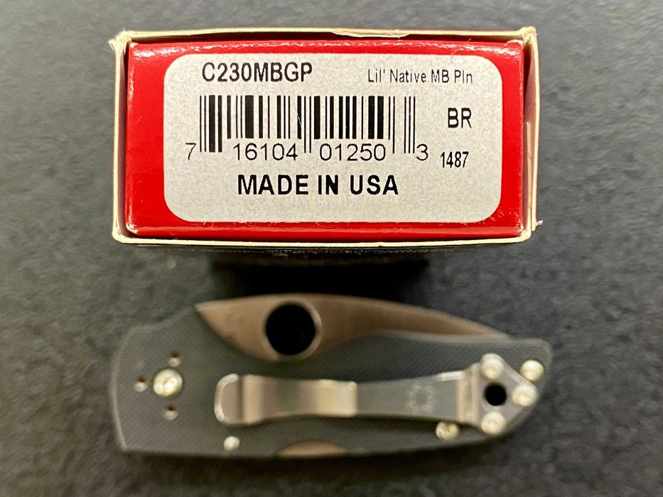 Spyderco Lil' Native, CPM S30V. Оригінал, США