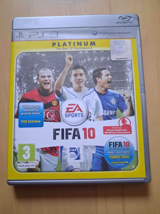 FIFA 10 PS3 Polska okładka Lewandowski