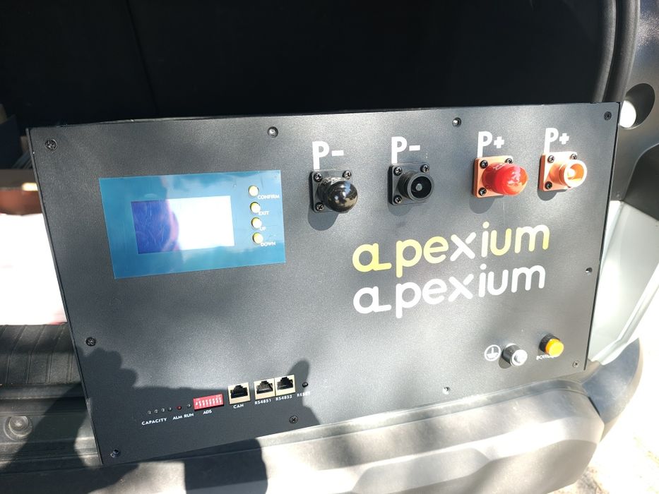 Obudowa magazynu energii z BMS, Seplos 200A Apexium LiFePO4
