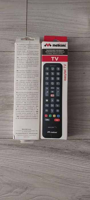 Uniwersalny pilot do telewizora Meliconi