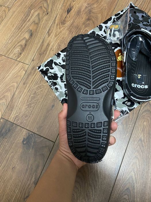 крокси  BAPE x Crocs