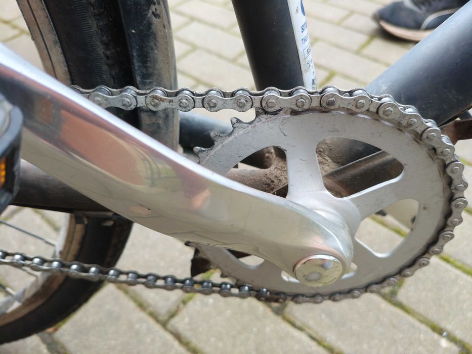 Rower męski, s.wytrzymały, dobry też dla otyłych