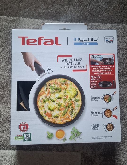 Zestaw patelni Tefal Ingenio Extra 24/28 cm
