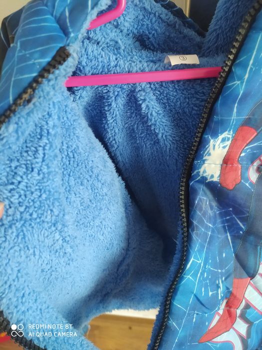 Kurtka Spiderman 92-98 jesienna