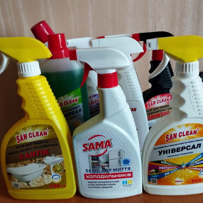 Набори для клінінгу набори для прибирання засоби для чищення еко